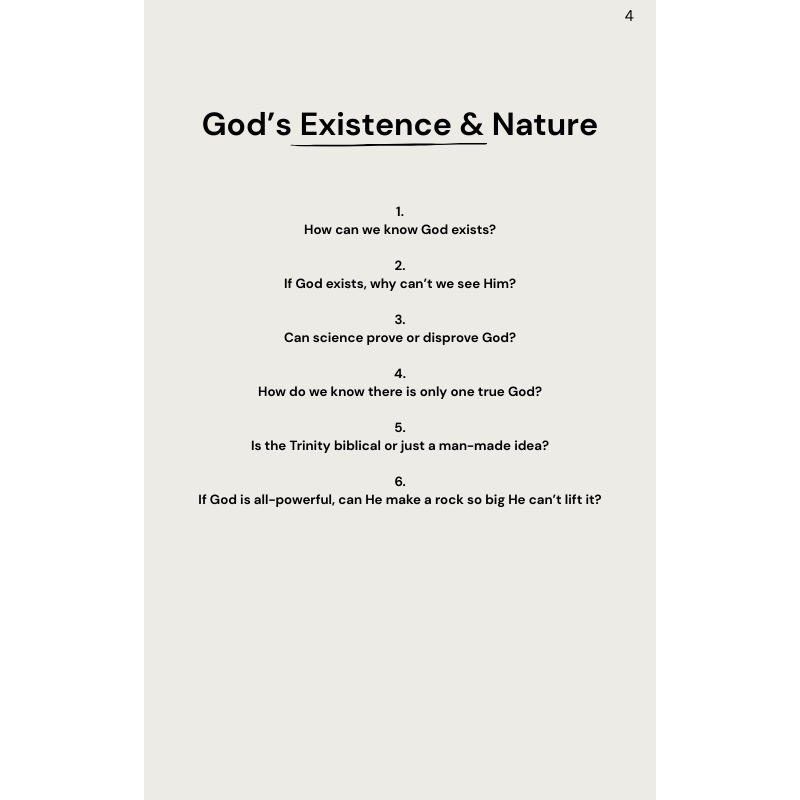 55 Definitive Defenses for Christianity’s most Common Criticisms