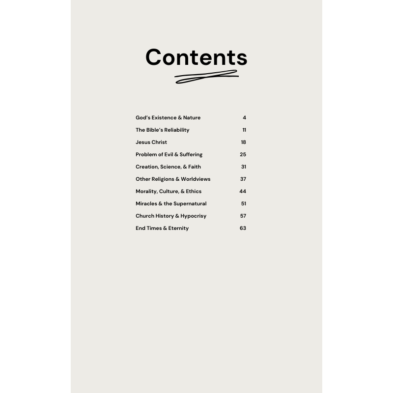 55 Definitive Defenses for Christianity’s most Common Criticisms