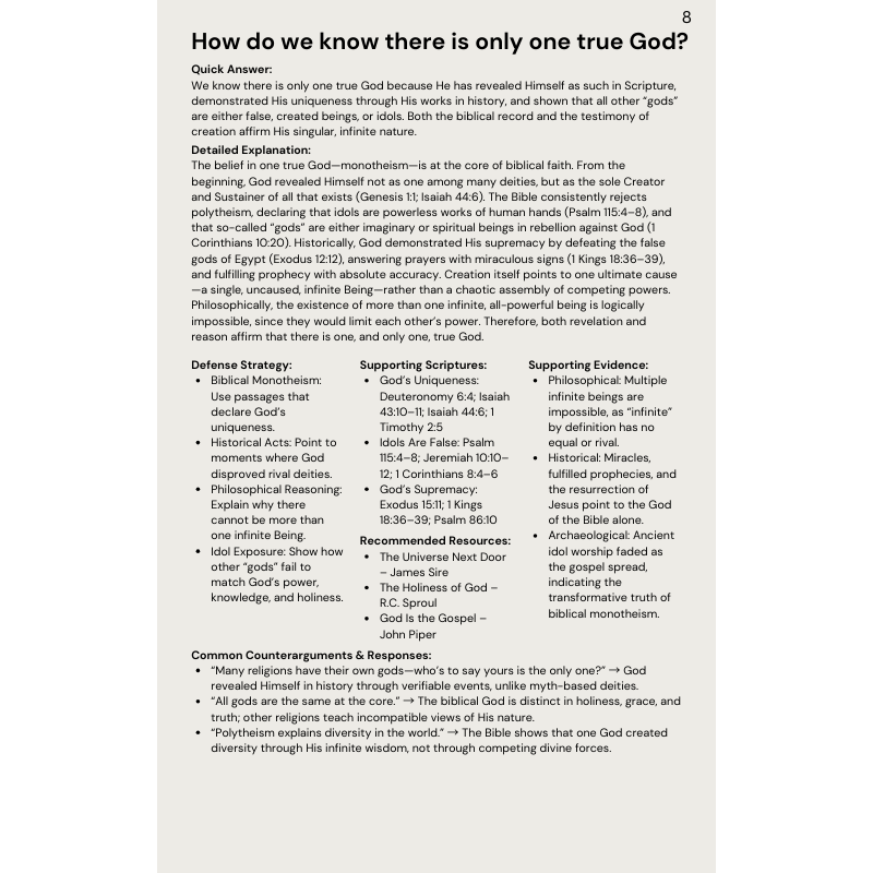 55 Definitive Defenses for Christianity’s most Common Criticisms